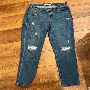 Old navy boyfriend jeans size 12